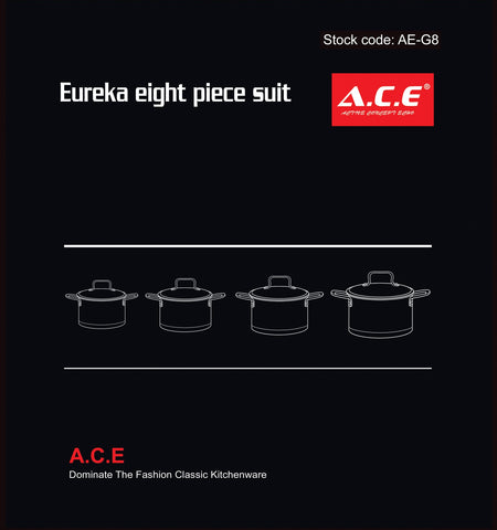 Eureka series premium stainless steel pot