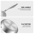 AP-Q Five Layer Steel Frying Pan