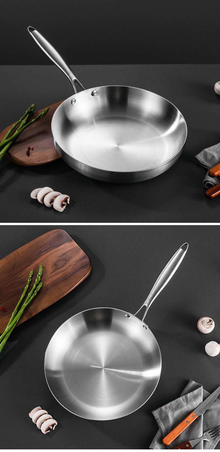 AP-Q Five Layer Steel Frying Pan