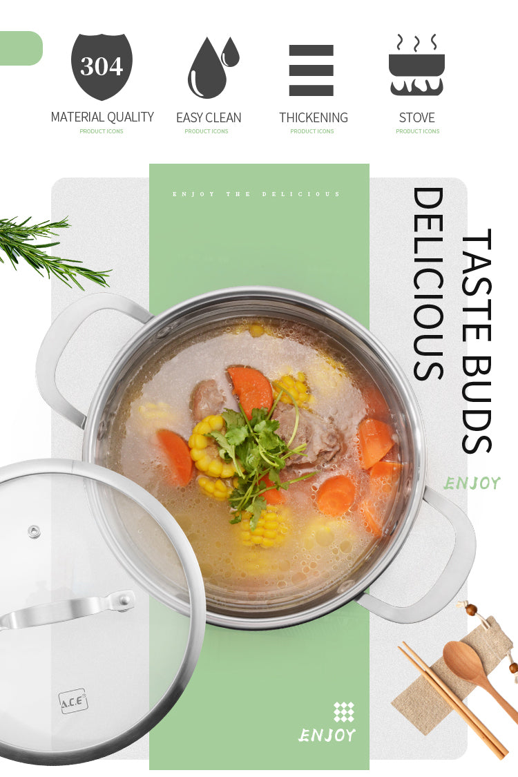 AS-S24 Superior series single pot 24cm.