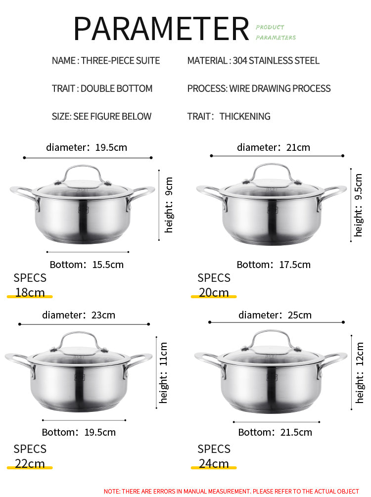 AS-S18 Pot simple série supérieure 18 cm.