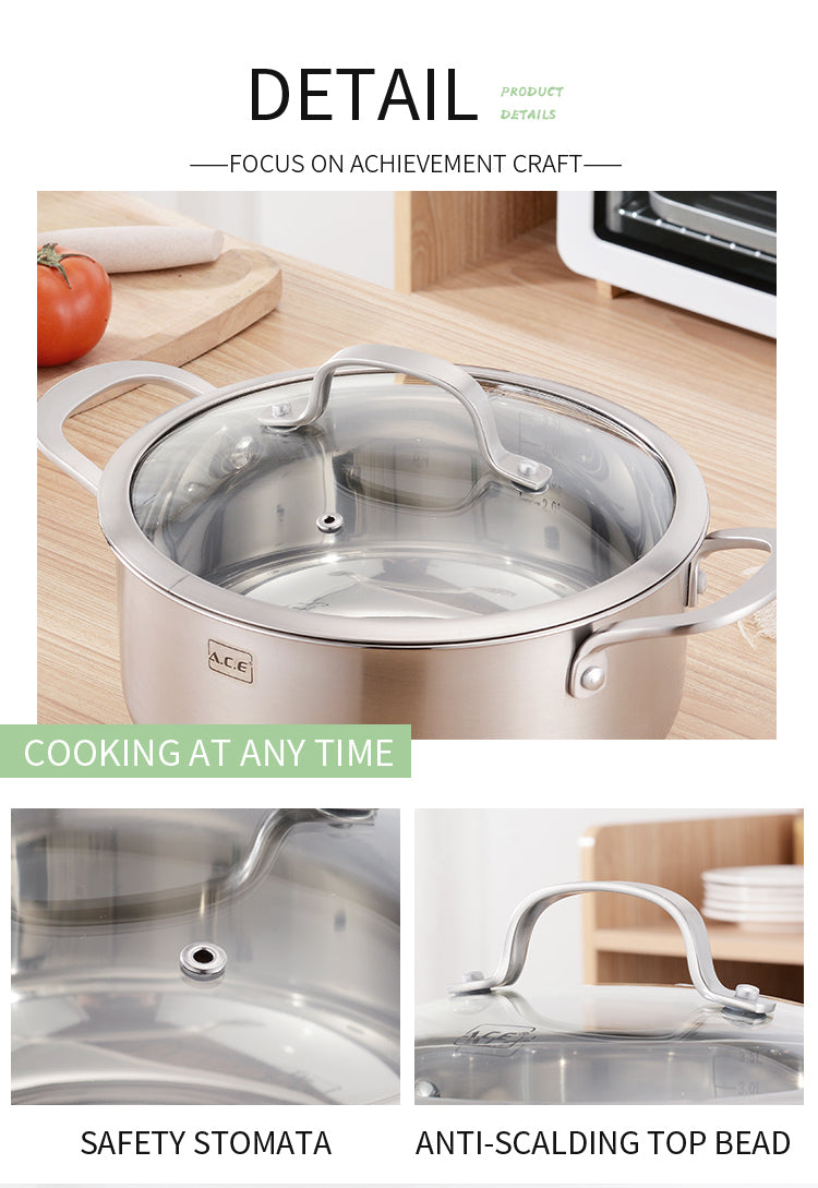 AS-S24 Superior series single pot 24cm.