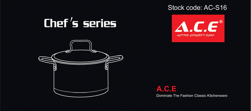 AC-S16 Chef's series single pot 16cm
