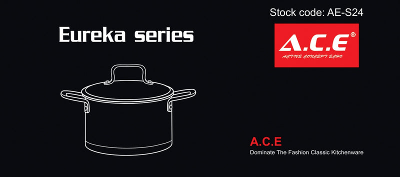 AE-S24 Pot simple série Eureka 24 cm