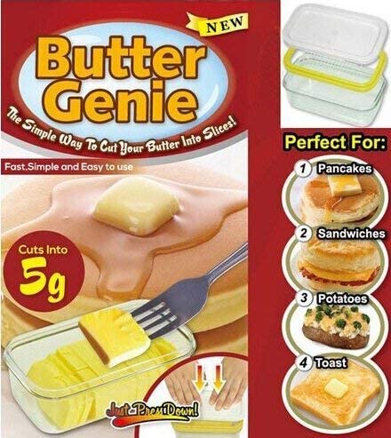 Plastic Butter Genie combo set of 6