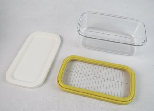 Kunststoff-Buttergeist-Kombi-Set mit 6 Stück 